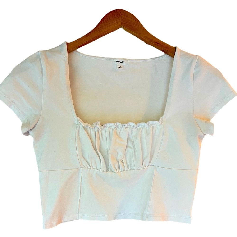 Garage Crop Top Blouse